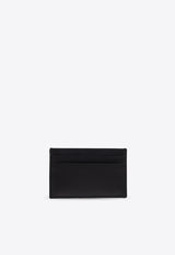 Alexander McQueen Logo Print Leather Cardholder