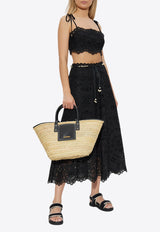 Zimmermann Rhiannon Broderie Anglaise Cropped Top