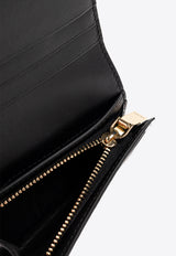 Alexander McQueen Logo Stamp Leather Wallet