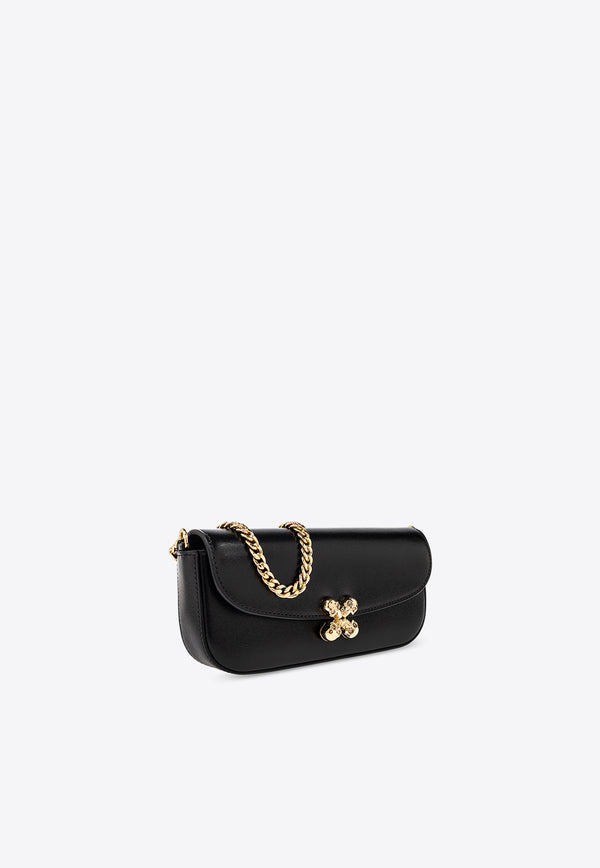 Alexander Mcqueen Small Skull Flower Shoulder Bag 836037 1MAAE-1000