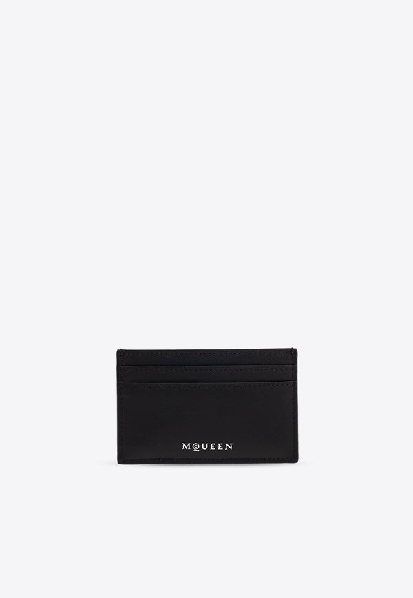 Alexander Mcqueen Logo Print Leather Cardholder 836138 1AAVB-1064