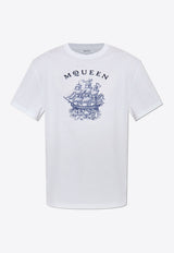 Alexander McQueen Sailor Tattoo Print T-shirt
