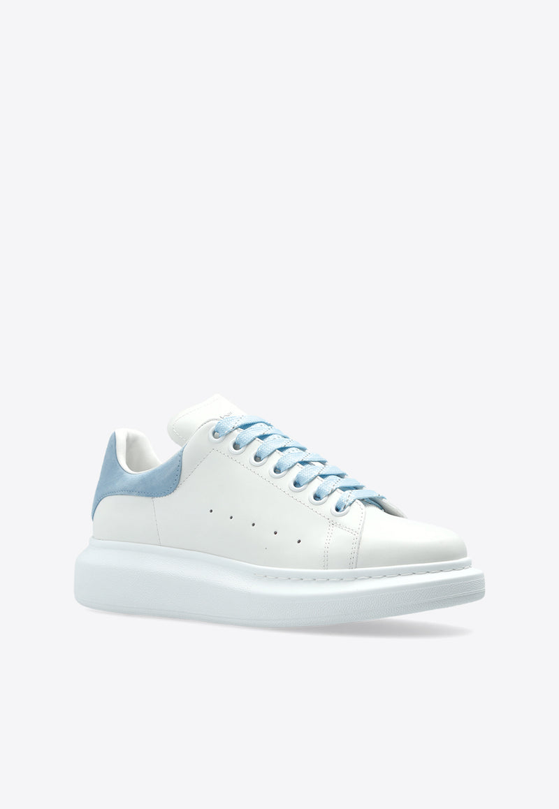 Alexander Mcqueen Oversized Leather Low-Top Sneakers 553770 WIAIH-9412