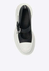 Alexander McQueen Tread Slick Mary Jane Flatforms