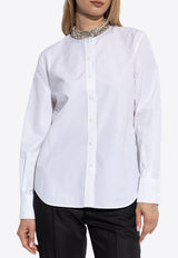 Alexander McQueen Shirt with Crystal-Emebllishment