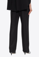 Alexander McQueen Wool Pants with Side-Stripes