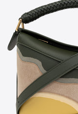 Loewe Small Puzzle Edge Leather Top Handle Bag