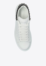 Alexander McQueen Leather Low-Top Sneakers with Studs