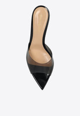 Gianvito Rossi Elle 55 PVC Mules Black G15120 55RIC-GSVFUNE