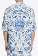 Alexander McQueen Sailor Tattoo Hawaiian Shirt