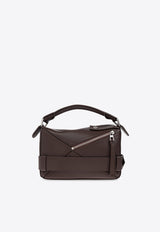 Loewe Small Puzzle Biker Leather Top Handle Bag