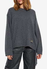 GANNI Tied Knitted Sweater