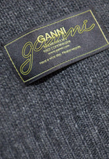GANNI Tied Knitted Sweater