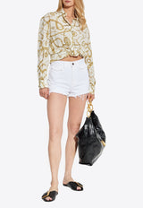 Balmain Printed Chains Long-Sleeved Shirt