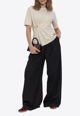 Kenzo Boke Flower Pin Draped T-shirt