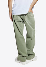 Balmain Straight-Leg Faded Jeans