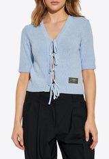 GANNI Ties Knitted Top