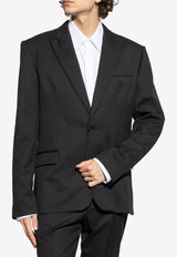 Balmain Wool Single-Breasted Blazer