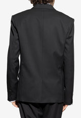 Balmain Wool Single-Breasted Blazer