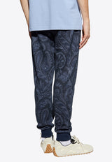 Etro Paisley Print Drawstring Track Pants