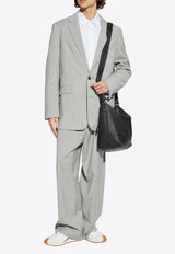 Loewe Single-Breasted Wool Blazer