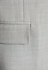 Loewe Single-Breasted Wool Blazer