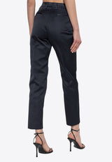 Etro Satin Tailored Slim Pants