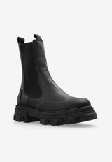 GANNI Eco-Leather Chelsea Boots