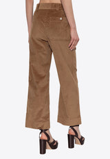 Etro Corduroy High-Rise Pants