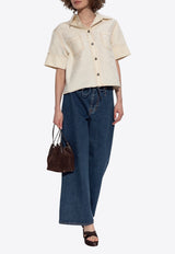 Etro Embroidered Pegaso Flared Jeans
