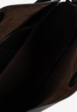 Etro Medium Pony Calf Leather Shoulder Bag