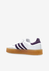 Adidas Originals Sambae Leather Low-Top Sneakers