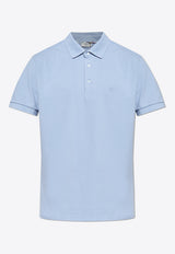 Etro Embroidered Pegaso Polo T-shirt
