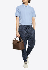 Etro Embroidered Pegaso Polo T-shirt