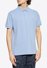 Etro Embroidered Pegaso Polo T-shirt