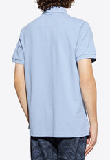 Etro Embroidered Pegaso Polo T-shirt