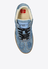 GANNI 08 Denim Low-Top Sneakers