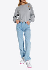 Versace Safety Pin Crewneck Sweatshirt