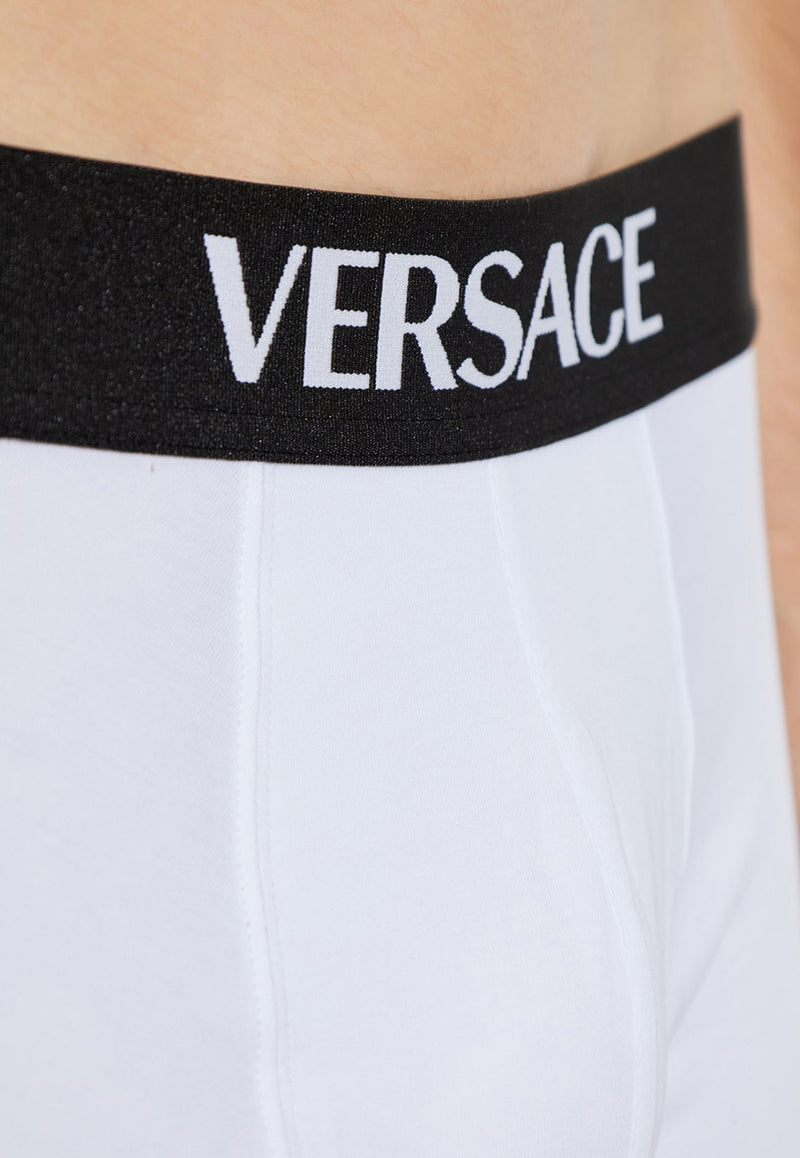 Versace Logo Band Boxer Shorts 1020541 1A14783-1W000