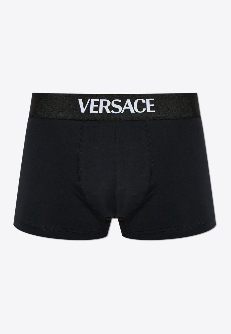 Versace Logo Band Boxer Shorts 1020541 1A14783-1B000