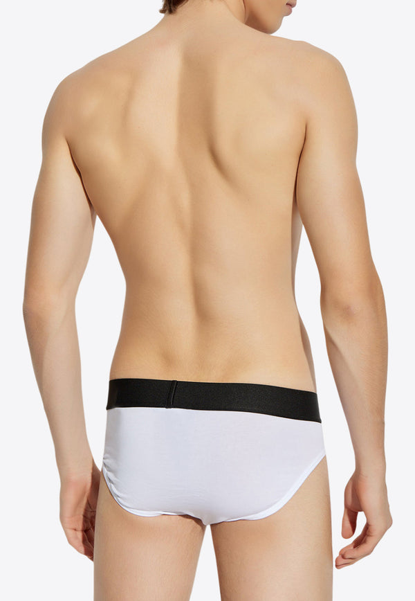 Versace Logo Band Briefs 1020540 1A14783-1W000
