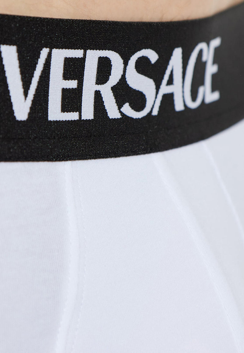 Versace Logo Band Briefs 1020540 1A14783-1W000