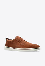 Ferragamo Alfie Suede Loafers