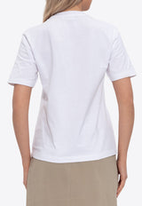 Ferragamo Signature Logo Print T-shirt