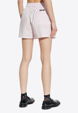 Moschino Goose Embroidered Mini Shorts