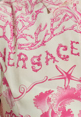 Versace Underwater Barocco Shirt Dress