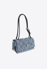 Marc Jacobs Mini Quilted Denim Dual Shoulder Bag