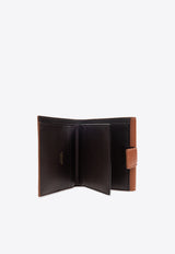 Ferragamo Gancini Grained Leather Compact Wallet