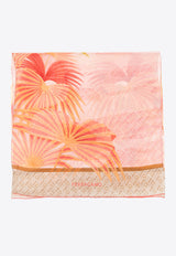Ferragamo Printed Silk Scarf