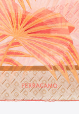 Ferragamo Printed Silk Scarf
